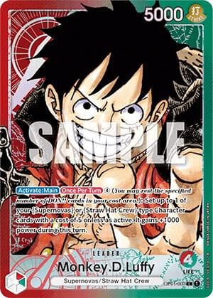 Monkey D. Luffy — One Piece Card Game